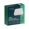 Oprawa sufitowa plafoniera V-TAC 36W LED kwadrat 42x42cm natynkowy pilot czujnik ruchu IP44 biały VT-8630S 4000K 3820lm